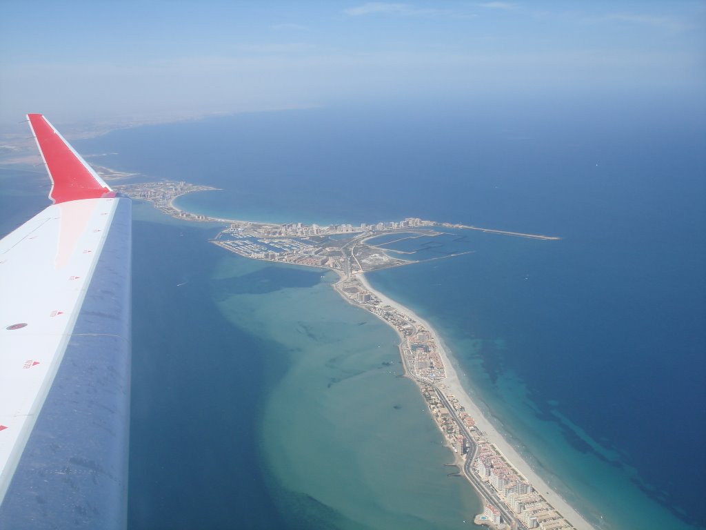 Manga del Mar Menor, Vista Aerea by rodrigotapia