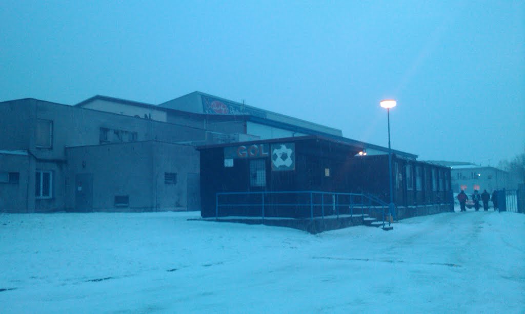 View on Ice hockey stadium in Nový Jičín (February 2011) /Pohled na zimní stadion ( únor 2011 ) by DM brothers