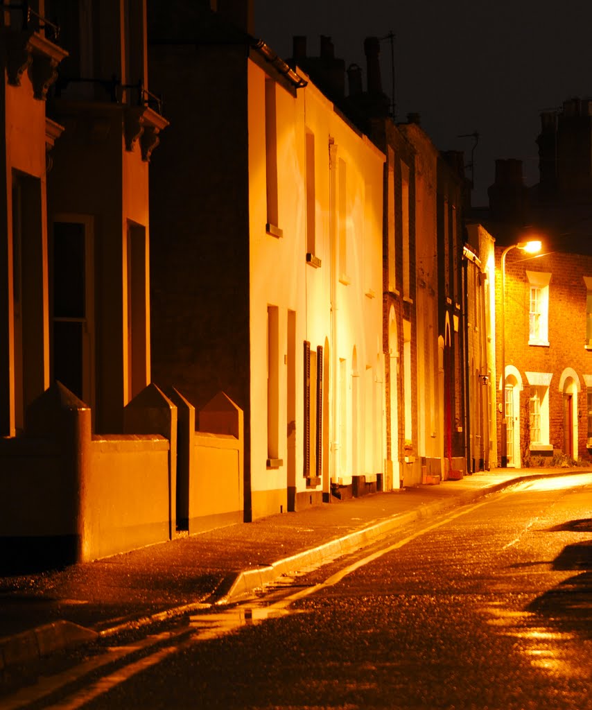 Wellington Road, February night by Russ Mead