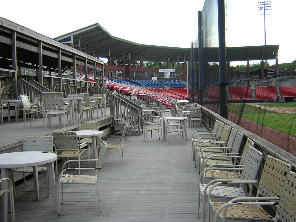 Hickory Crawdads - L.P. Frans Stadium by the baseball traveler