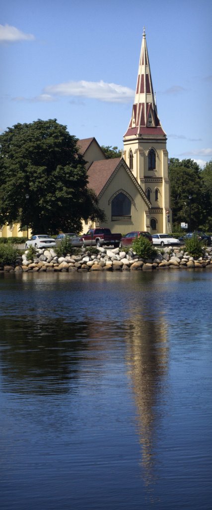 Mahone Bay reflections by Pennington