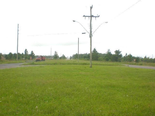 Trevo de Itapeva, vista no sentido sul, ERS-389, Km82, Torres RS by TeleNews Torres / Antônio Barañano