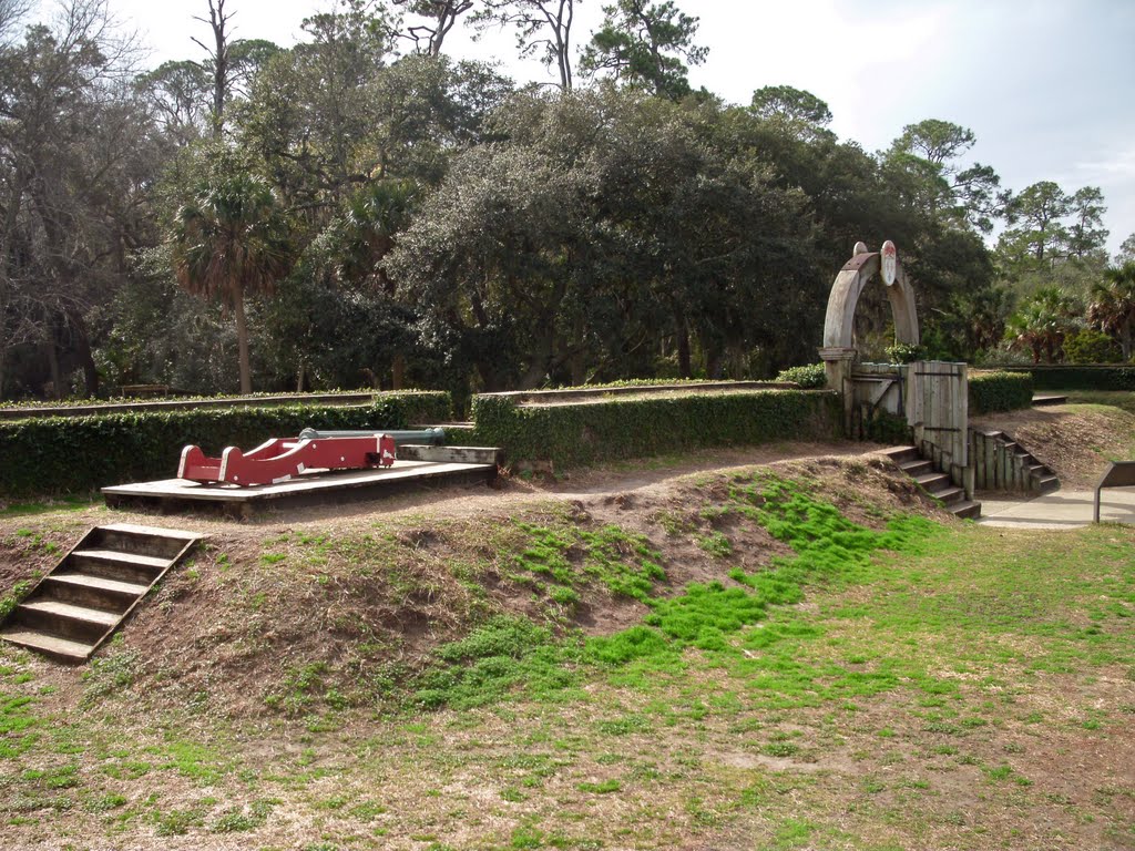 Fort Caroline National Memorial, Florida by Steve Schmorleitz, NationalParkLover.com