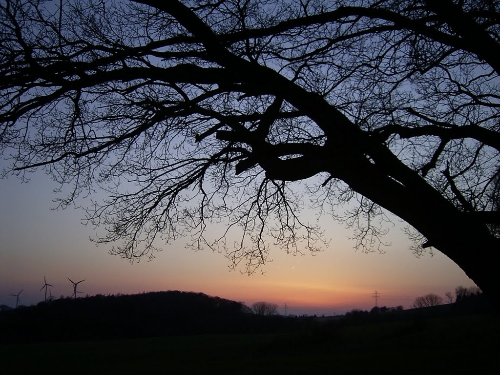 Sonnenuntergang Kirchheide by Marc Schormann