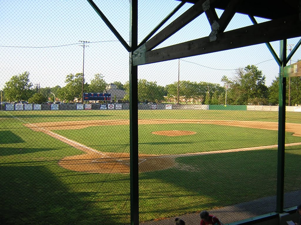 Quakertown Blazers - Quakertown Memorial Park Stadium by the baseball traveler