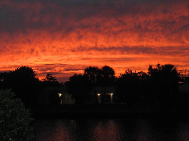 Palm Beach Sunset 12-25-06 (1) by oscar maren