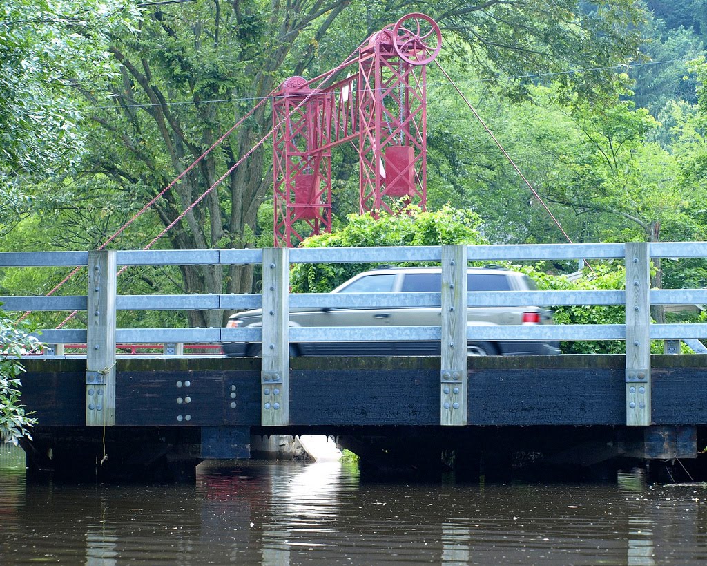 Ferdon Avenue Bridge over Sparkill Creek, Piermont NY by jag9889