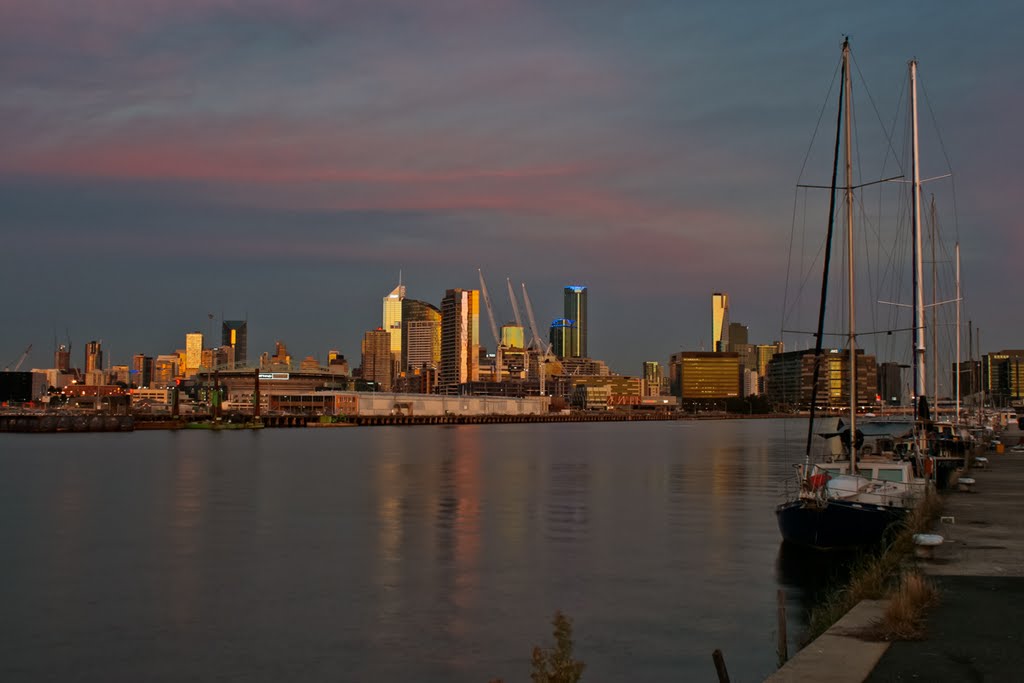 Melbourne from under the Bolte by ej_watson