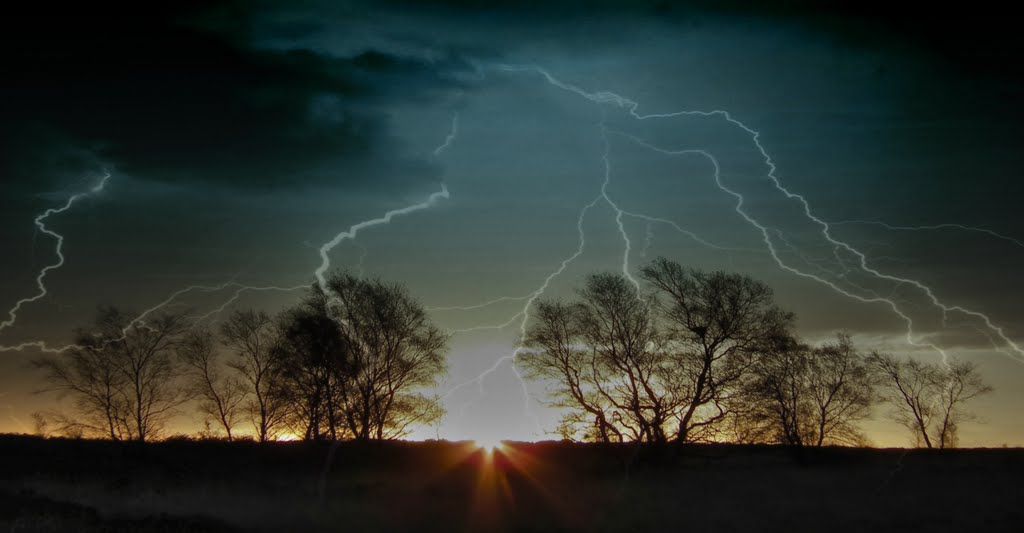 Storm at Beeley Moor by wanilson