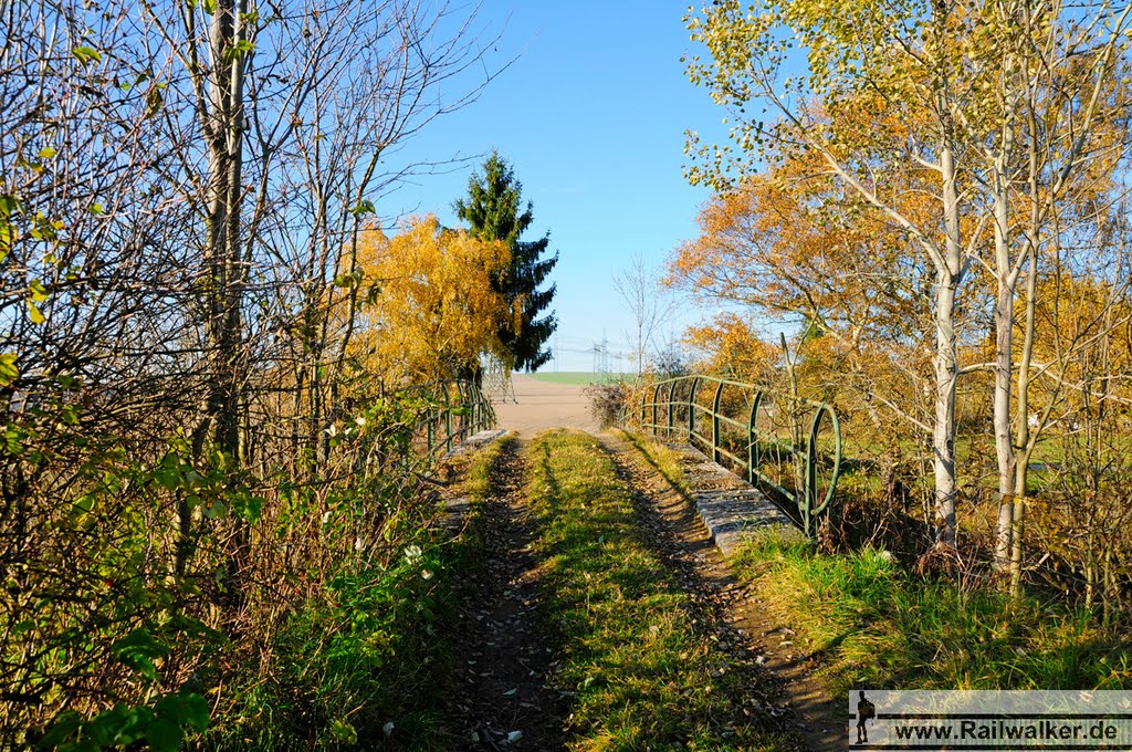 Die Brücke über den Bahndamm by Railwalker