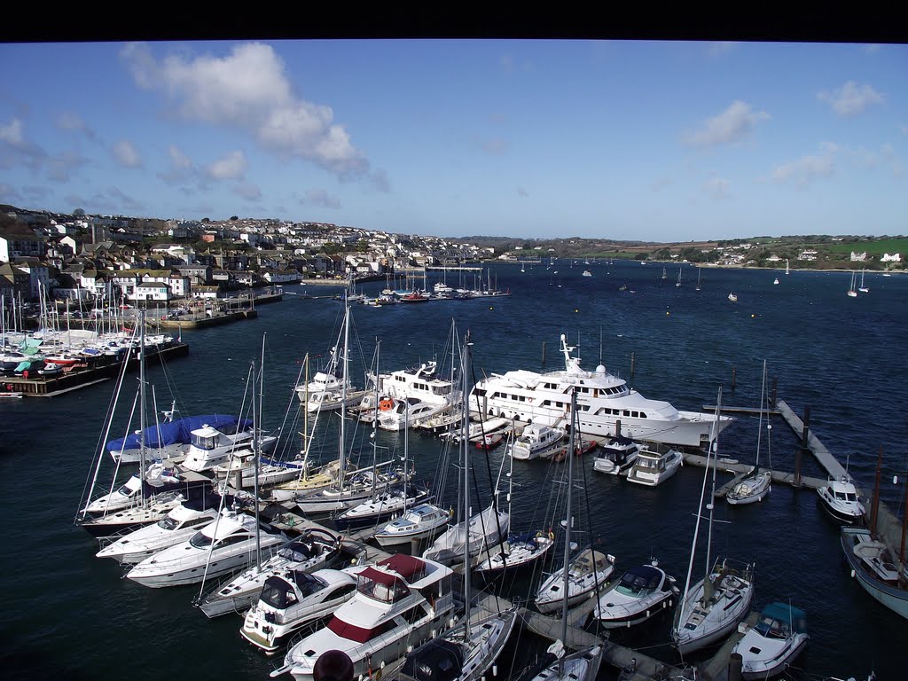 Falmouth from the Maritime museum tower. by Andrew(ollie)Johnson