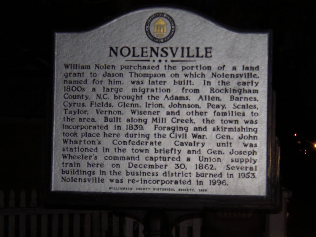 NOLENSVILLE by hughmorris