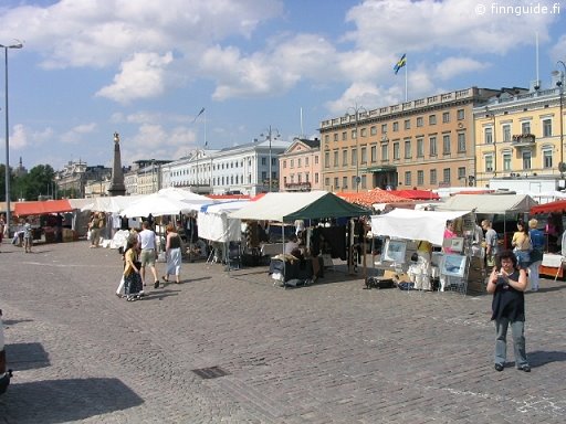 Clothing and Handicrafts - Helsinki Market Square by www.finnguide.fi