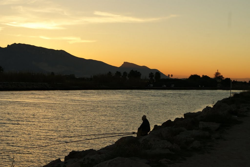 La tranquilidad de Cullera y su Rio by luismiguel2151@msn.com