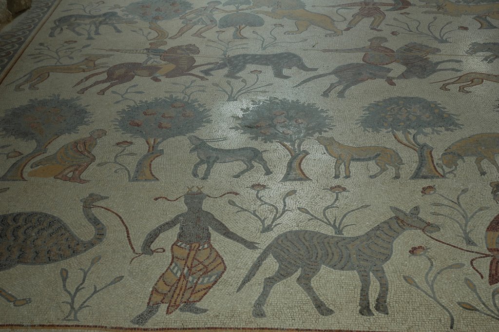 Mosaic at the Basilica of Moses. Mount Nebo, Jordan. by Nicola e Pina Giorda…