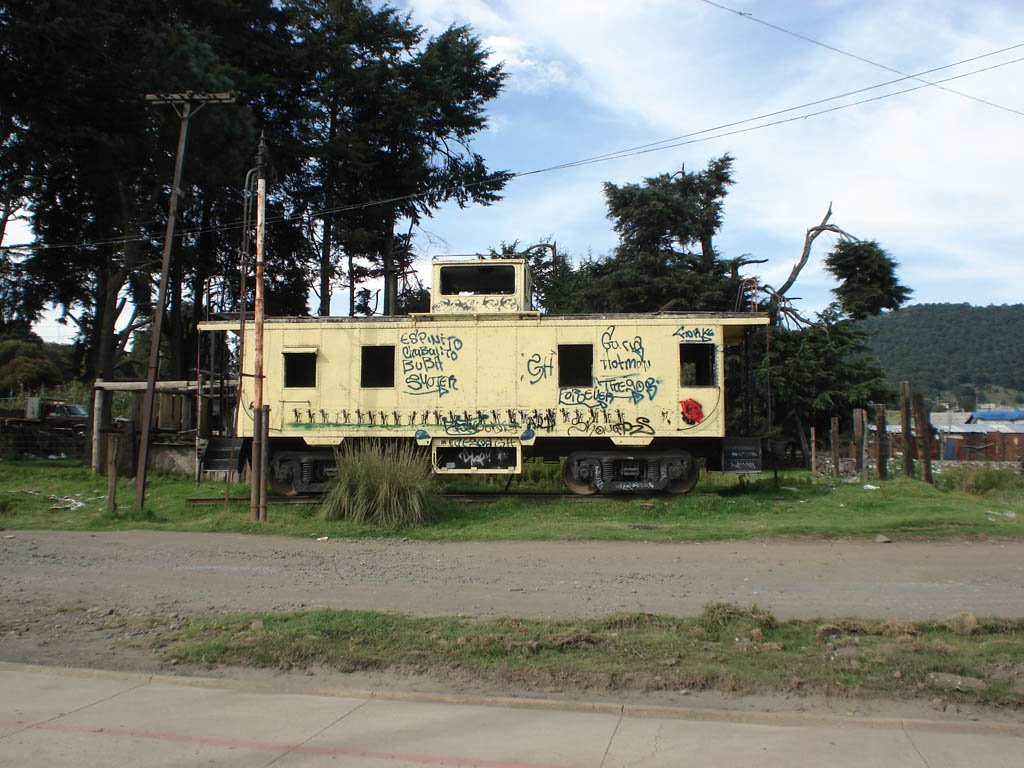 Caboose en la ciclopista by estalino