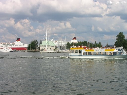 Valkosaari from Olympia Terminal - Helsinki harbour by www.finnguide.fi