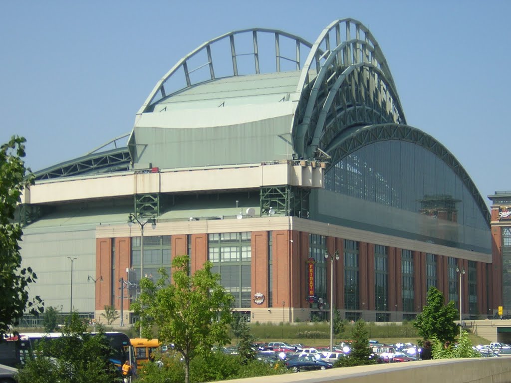 Milwaukee Brewers - Miller Park by the baseball traveler