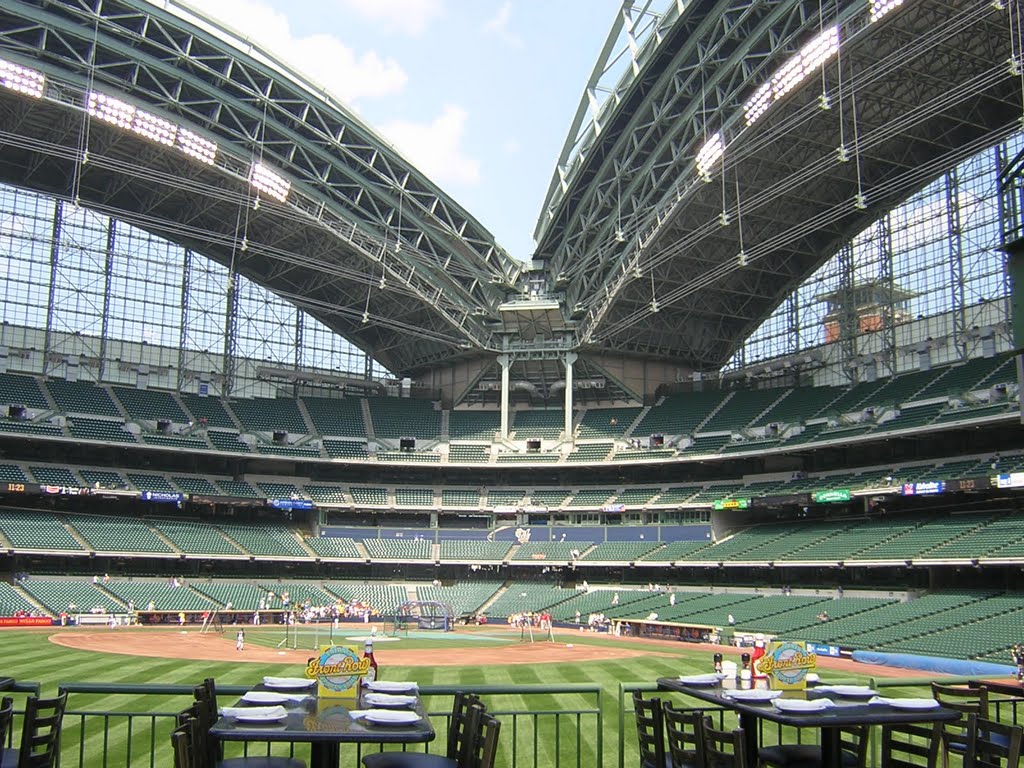 Milwaukee Brewers - Miller Park by the baseball traveler