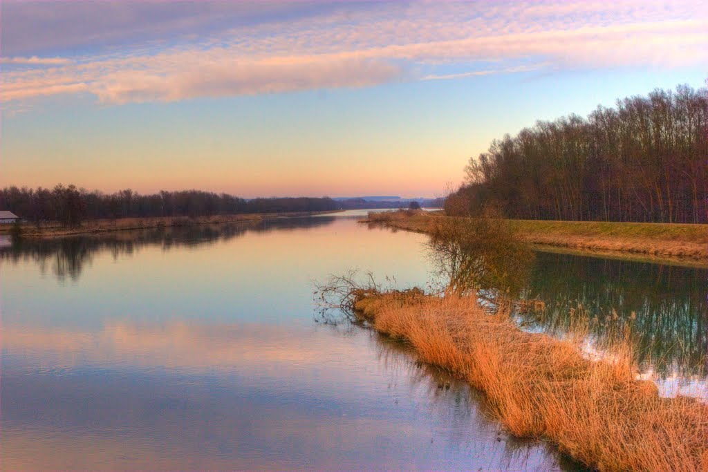 Donau bei Erlingshofen by leone marino