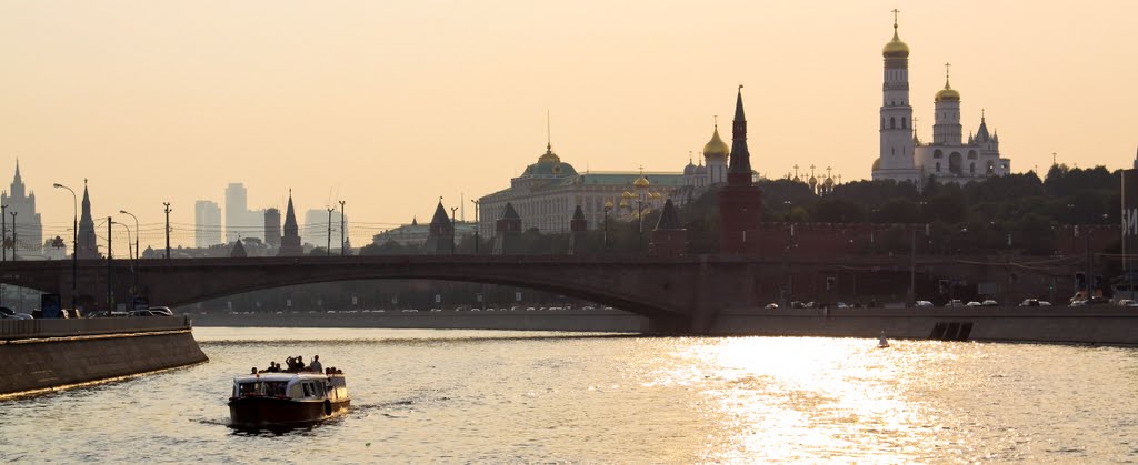 Summer sunset in Moscow by c.m.keplinger