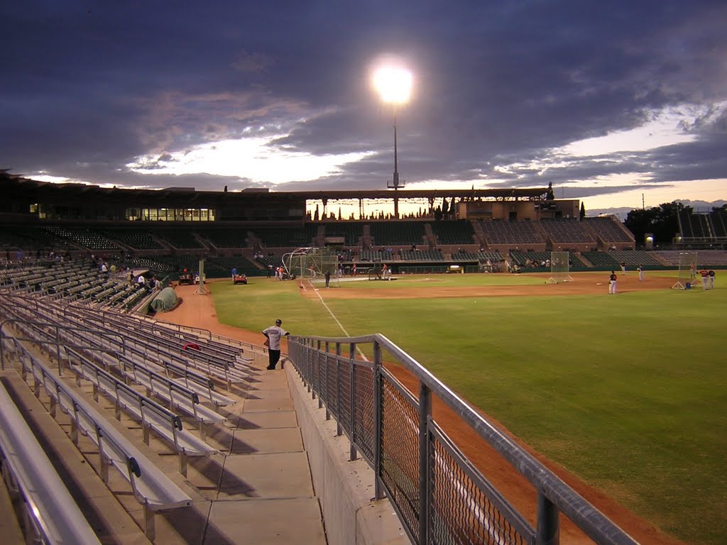 Mesa Solar Sox - Hohokam Stadium by the baseball traveler