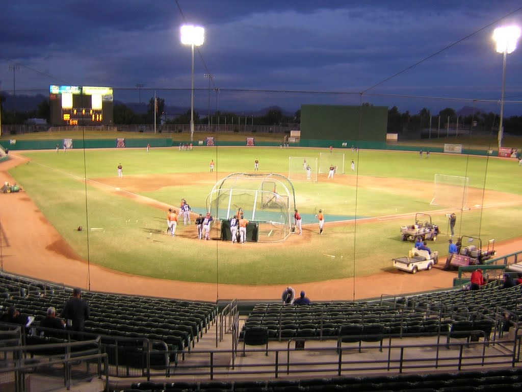 Mesa Solar Sox - Hohokam Stadium by the baseball traveler