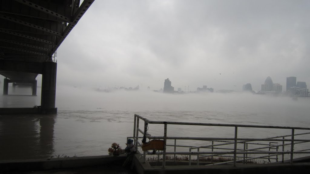 Louisville through Fog by i said no, ok?