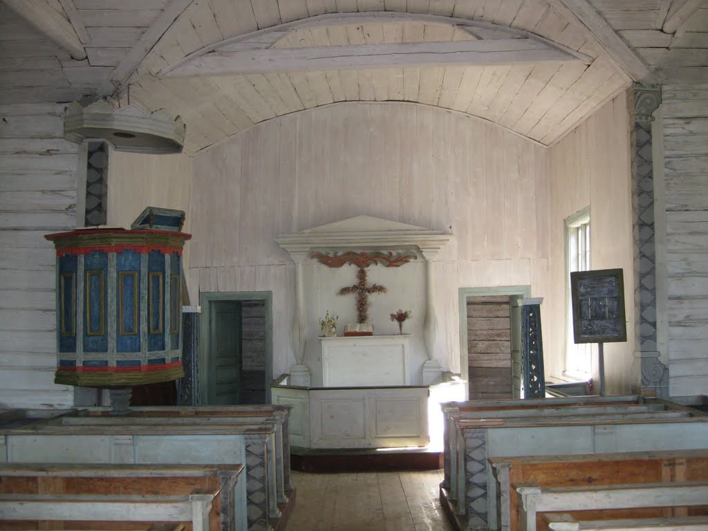 Pielpajärvi Wilderness Church, Inari by Peter G Cartwright