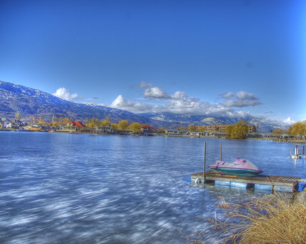 Bay off of Osoyoos Lake by John Greaves