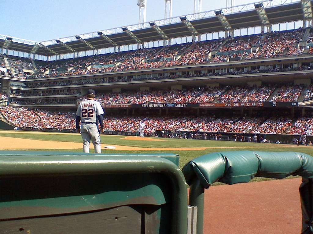 Photo dugout, Jacobs field by foto1212