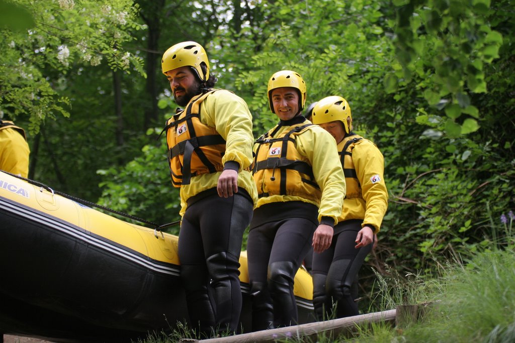 Rafting in Valsesia by Luca Dariozzi