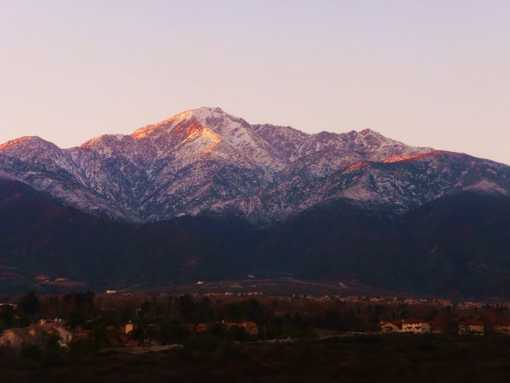 Mt. Baldy from CA-210 by havasuisaac