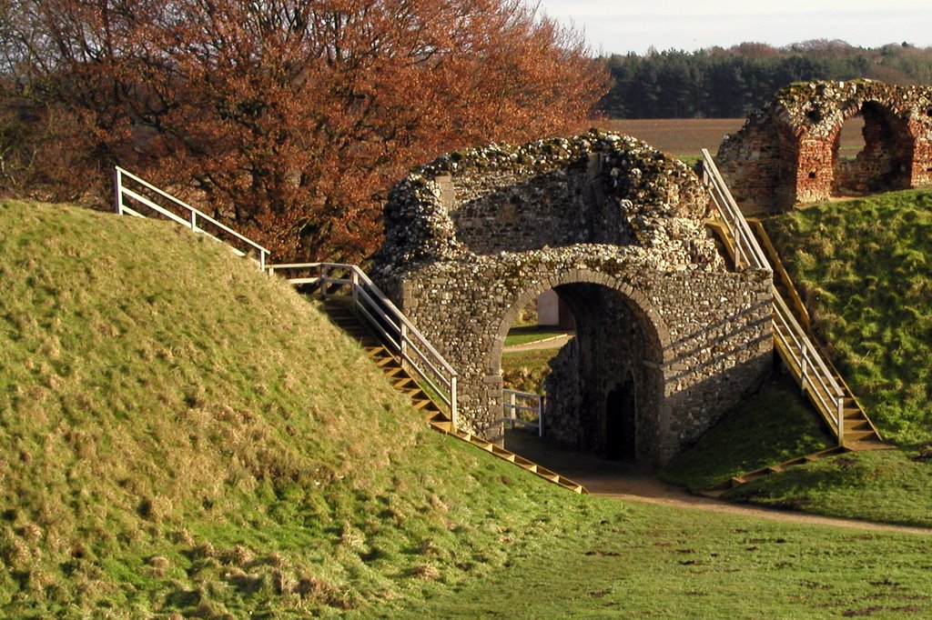 Gate to Castle Rising by ECSLonUK