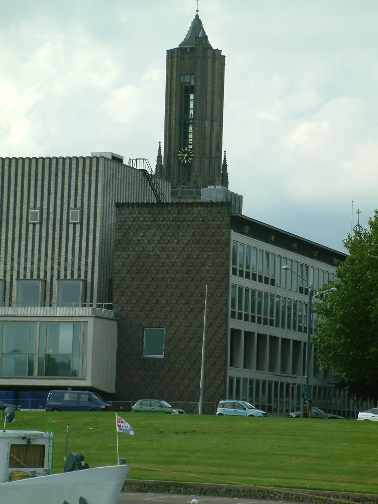 Bij de John Frostbrug, Arnhem, Netherlands by Marcel Klijnhout