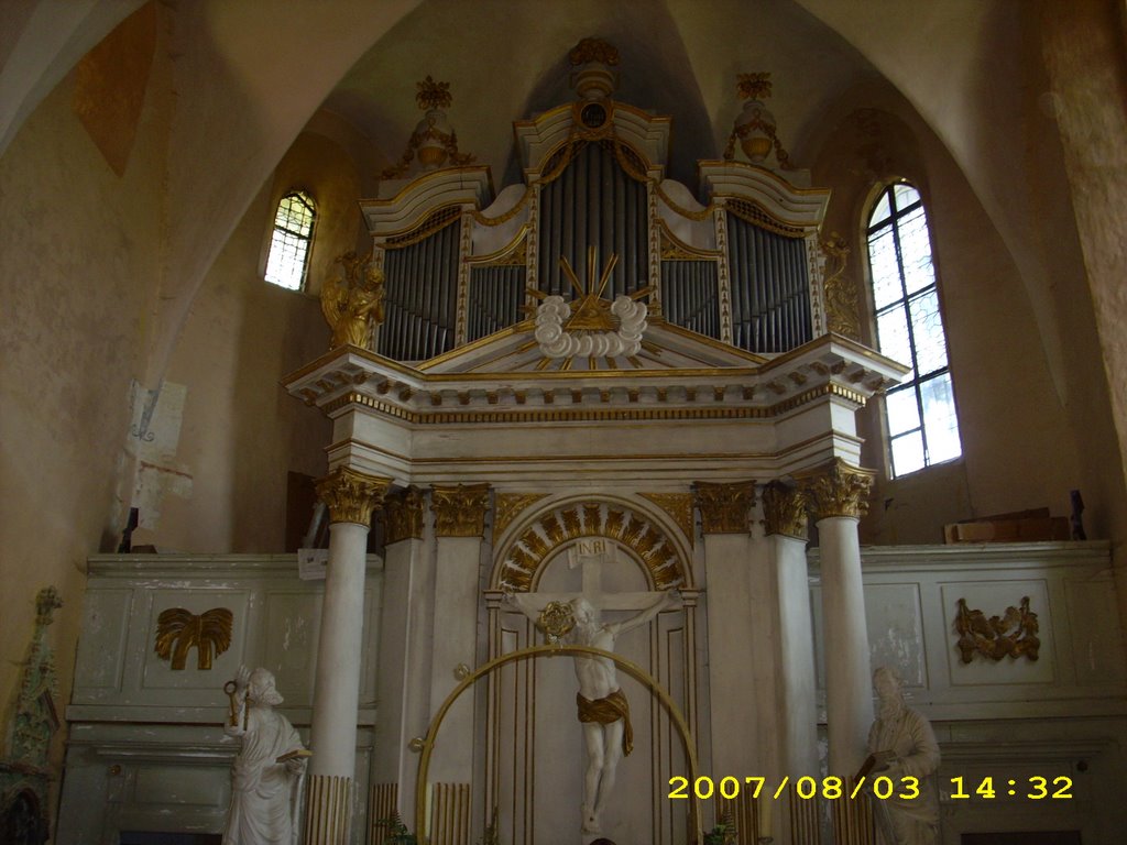 Apold,inside the Church by Popescu Gabriel