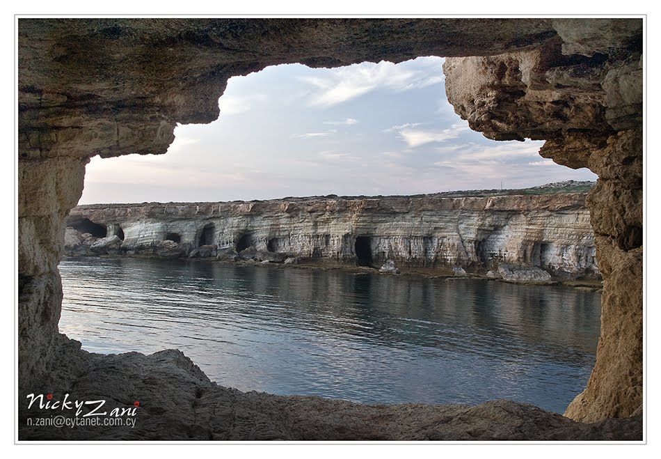 Sea Caves Agia Napa by Nicky Zani Tsolaki