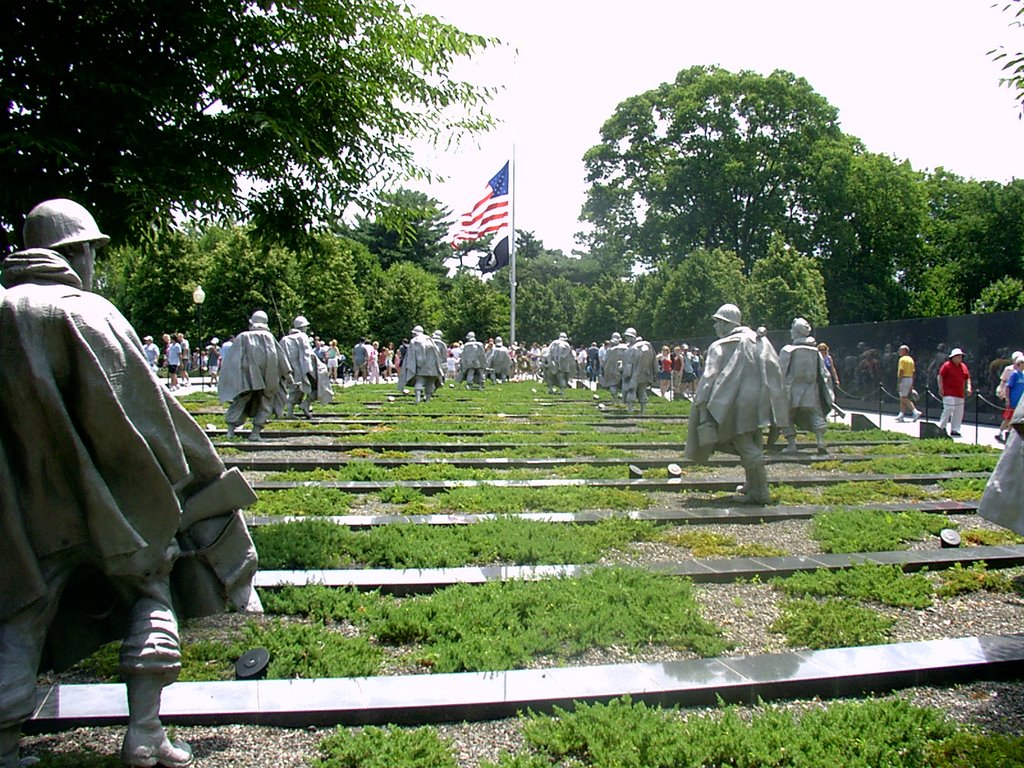 Korean War Memorial by John Paquette