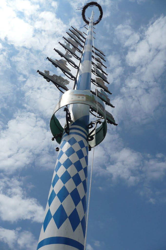 Maibaum en Taufkirchen. 2010 by Jose Miguel Aliende