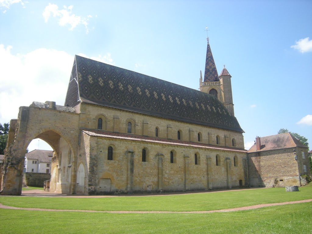 La Benisson Dieu l"abbaye côté Nord by Marc Lacelle