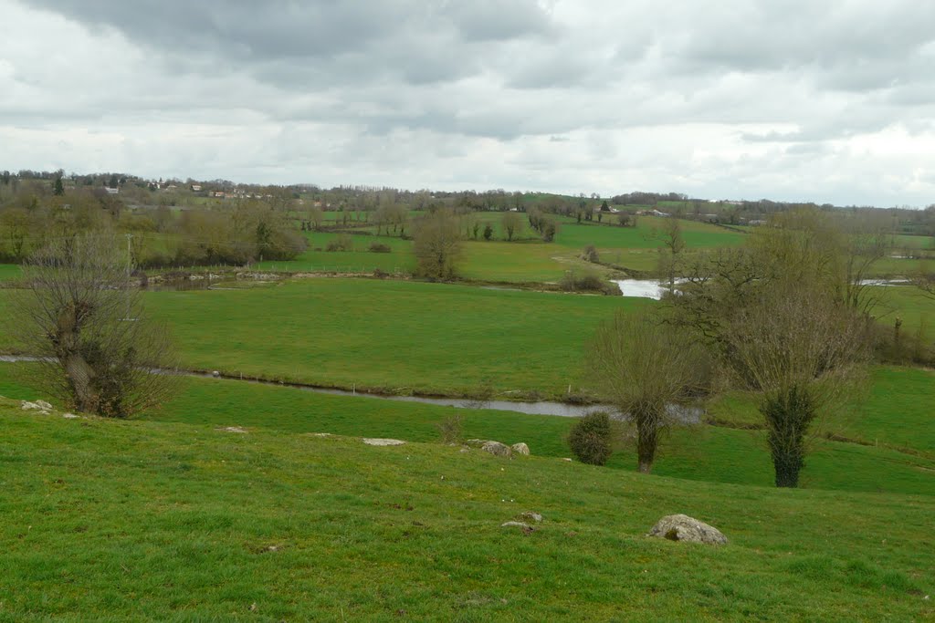 Saint André sur Sèvre, Paysage à la Naulière by tofil44