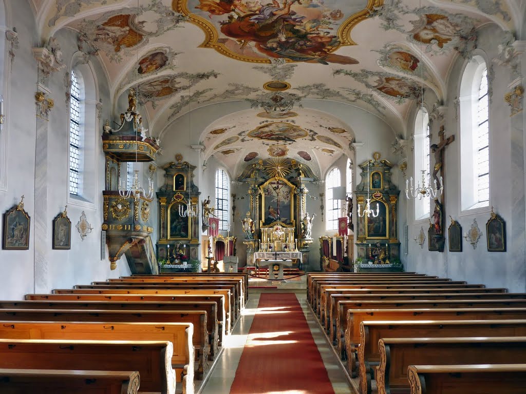 Fischach, Pfarrkirche St. Michael 2011 by Canyonwolf