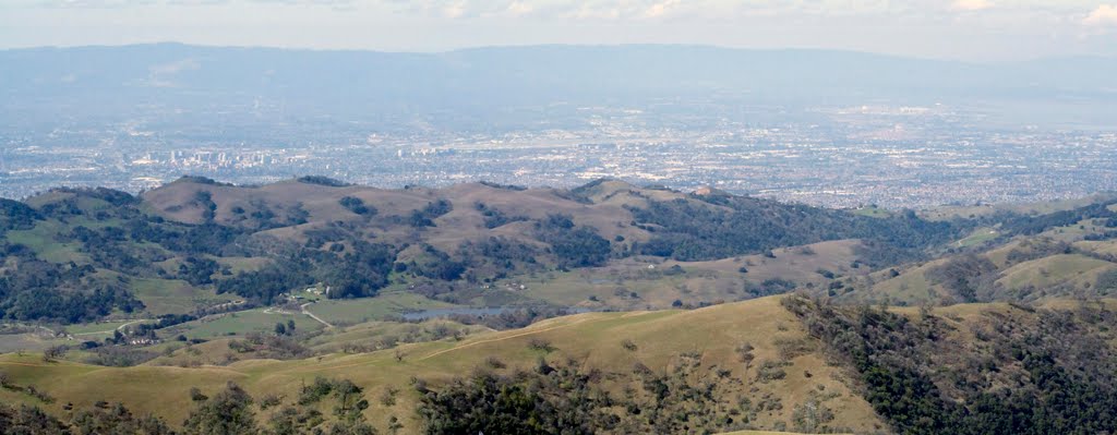 Joseph D. Grant Ranch County Park, the city of San Jose and the South Bay by Edward Rooks