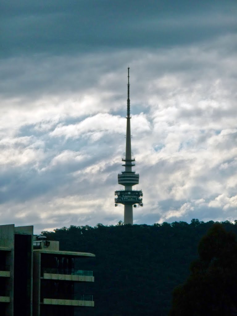 Black Mountain Tower From Canberra City Centre by northbynorthwest