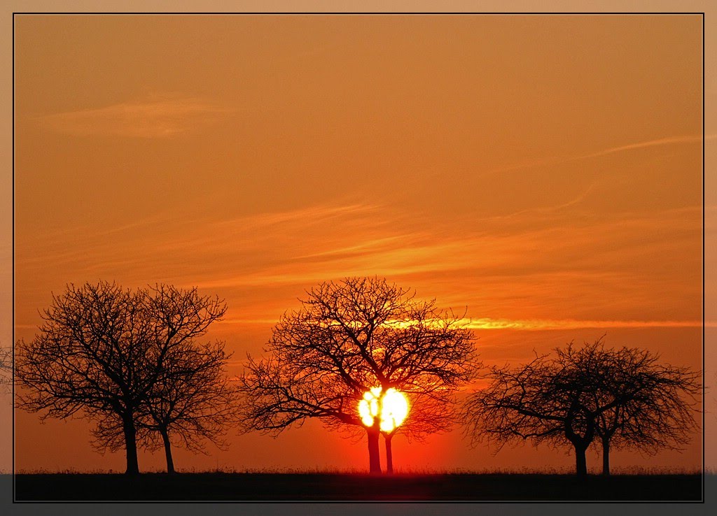 Sonnenuntergang - Gorgeous sunset by RSchuetz