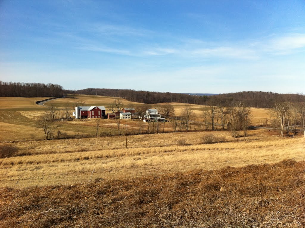 Farm, late winter by enderst