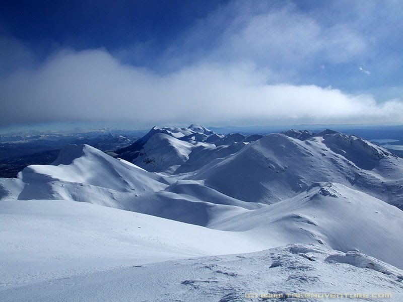 On the ridge of South Velebit in Jan 2006 by Takeadventure