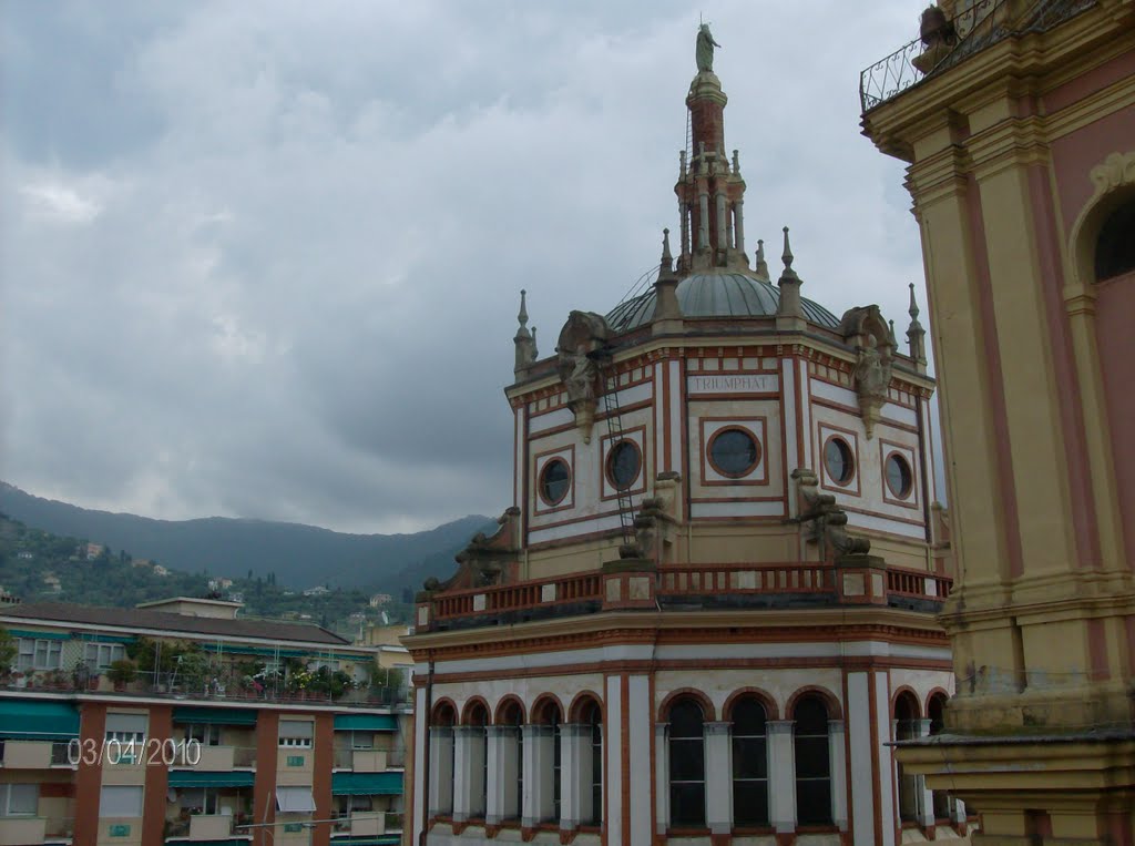 Cupola della basilica dei SS. Gervasio e Protasio - Rapallo by francescog