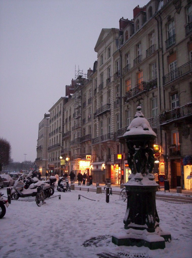 Nantes neige by Panoramio