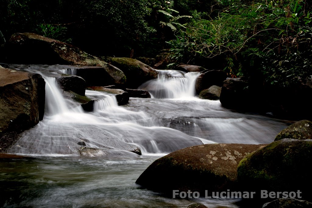 Cachoeira do Escorrega, Sana, Brazil by Lucimar Bersot